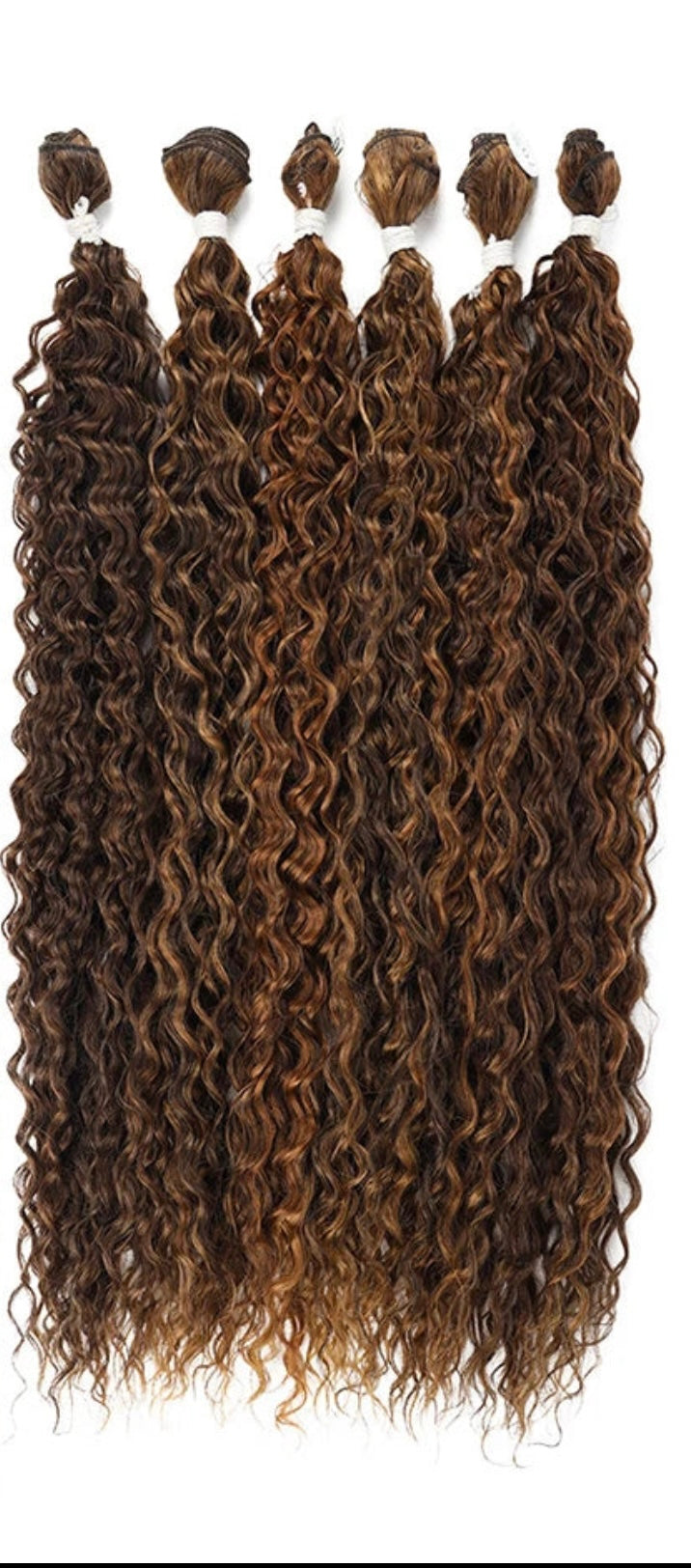 Wave Curly biofibre organique protéinée (9 pièces)