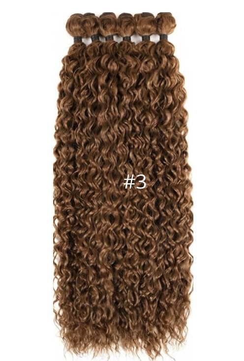 Wave Curly biofibre organique protéinée (9 pièces)