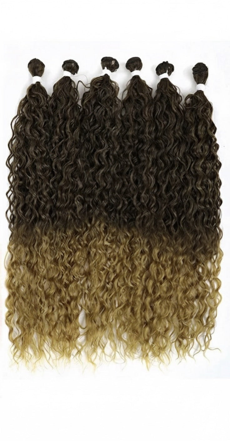 Wave Curly biofibre organique protéinée (9 pièces)