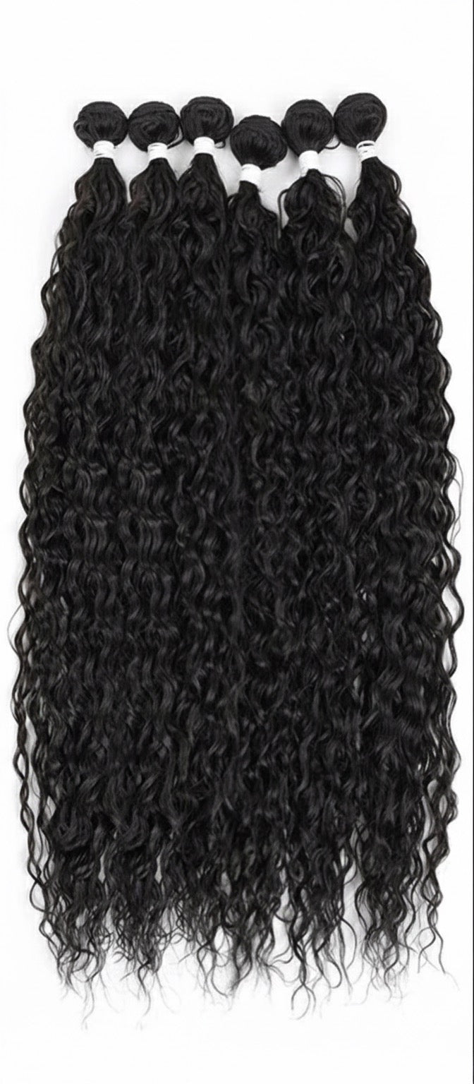 Wave Curly biofibre organique protéinée (9 pièces)
