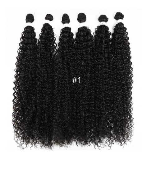 Wave Curly biofibre organique protéinée (9 pièces)