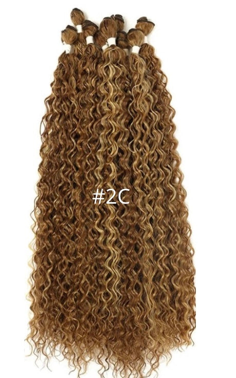 Wave Curly biofibre organique protéinée (9 pièces)