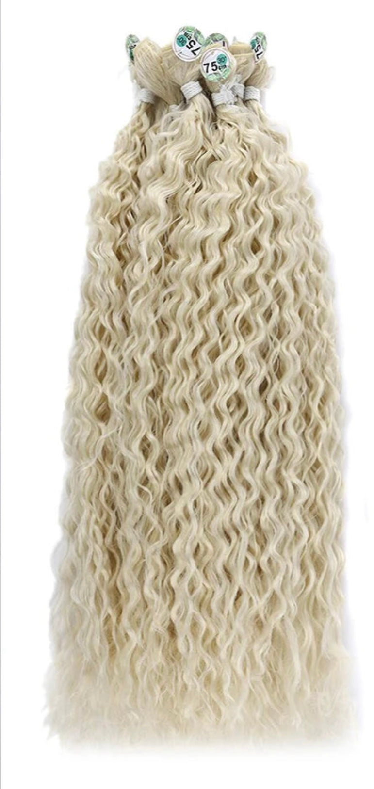 Wave Curly biofibre organique protéinée (9 pièces)