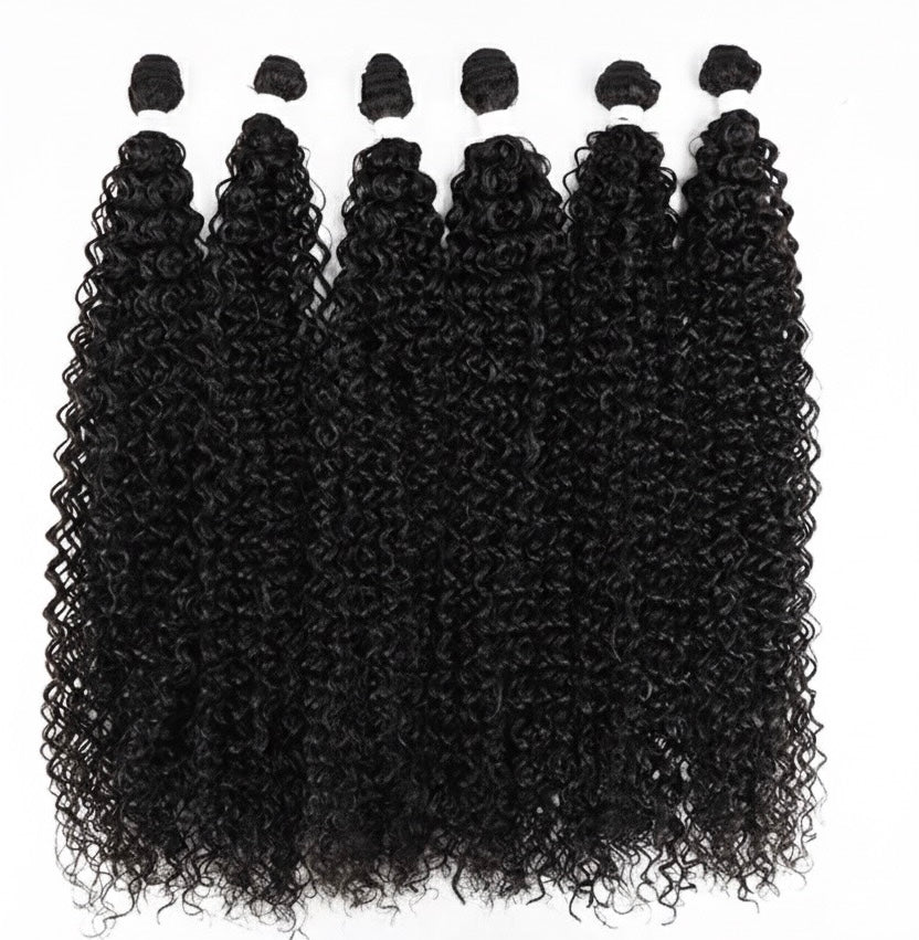 Kinky curly biofibre organique protéinée (9 pièces)