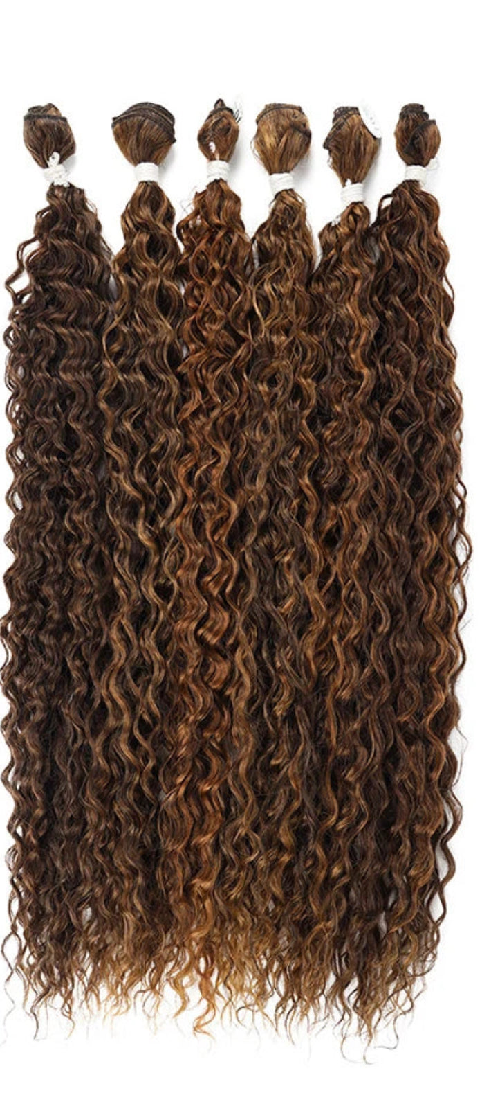 Wave Curly biofibre organique protéinée (9 pièces)