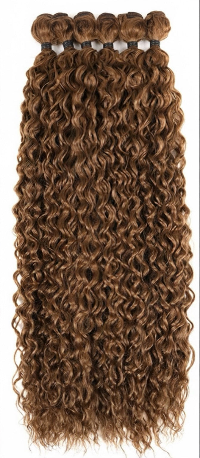 Wave Curly biofibre organique protéinée (9 pièces)