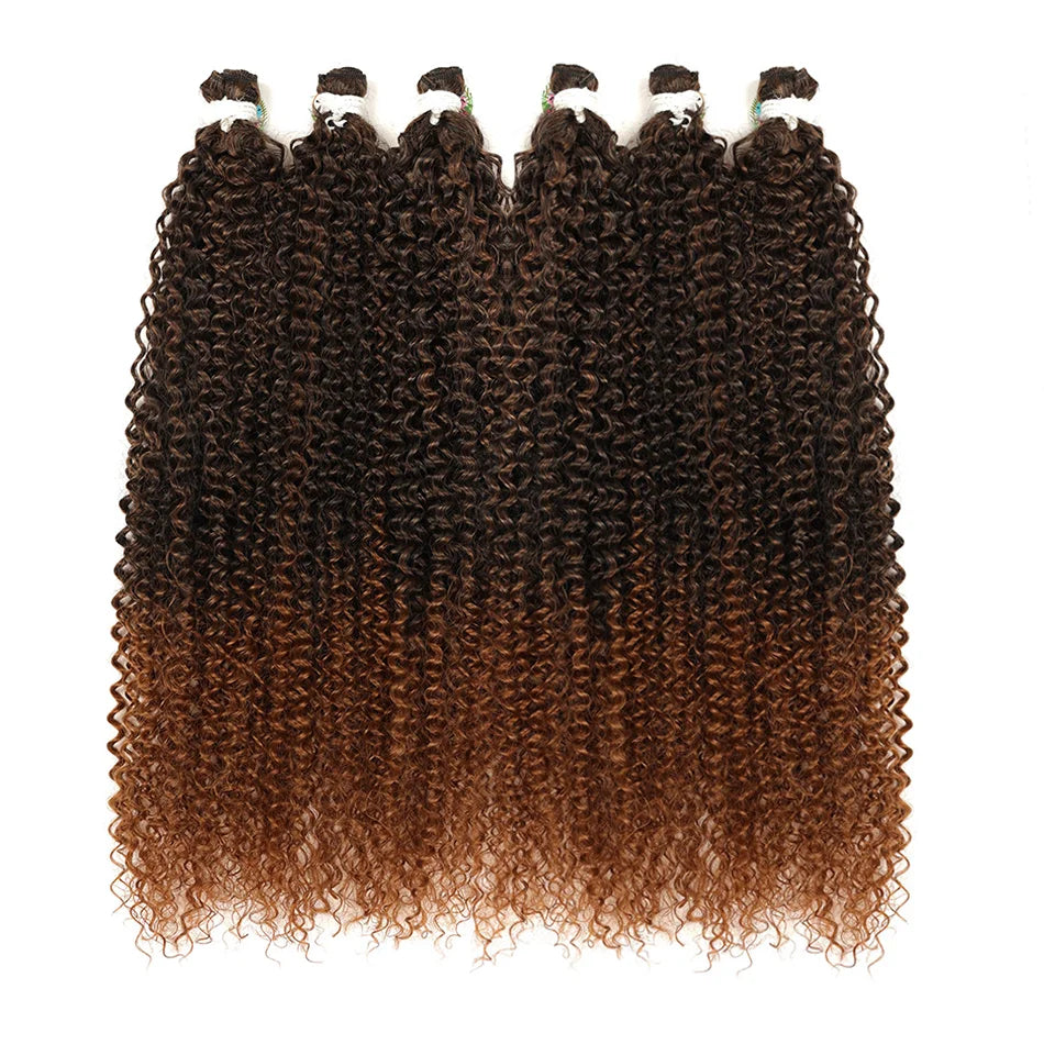 Kinky curly biofibre organique protéinée (9 pièces)