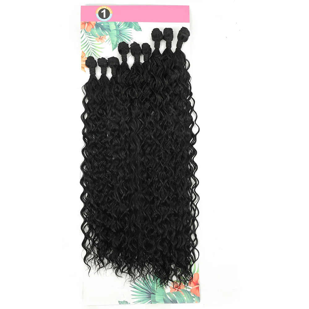 Deep Curly biofibre organique protéinée (9 pièces)