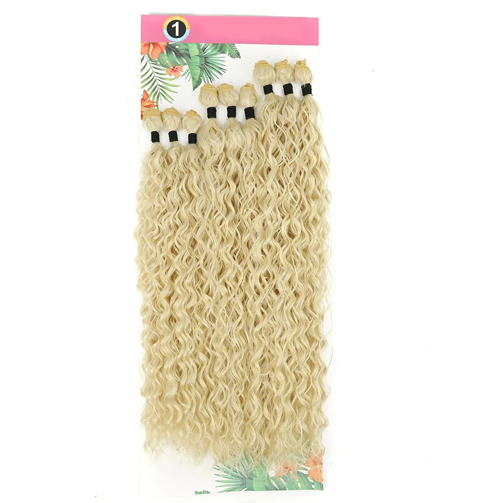 Deep Curly biofibre organique protéinée (9 pièces)