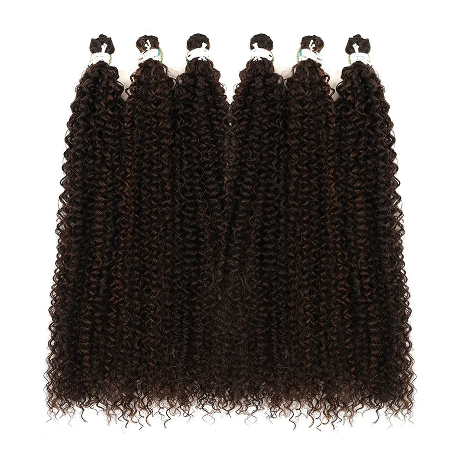 Kinky curly biofibre organique protéinée (9 pièces)