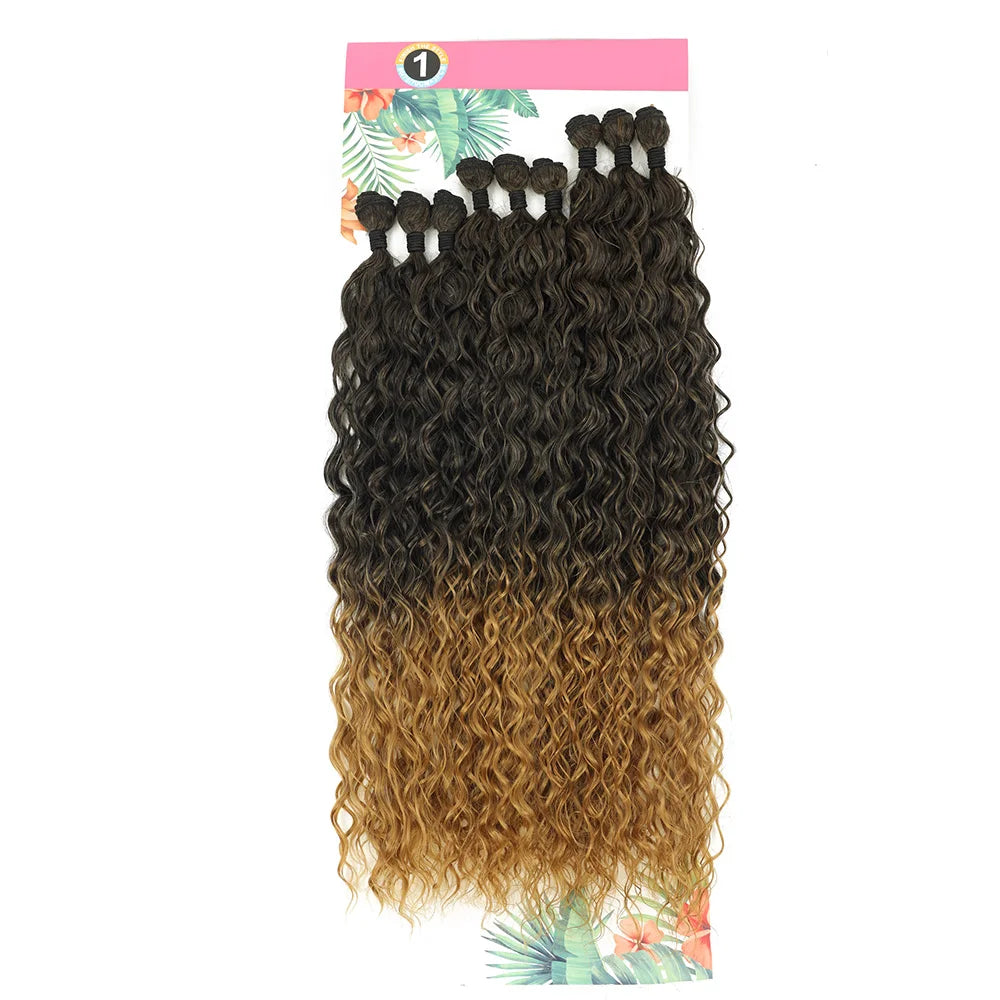 Deep Curly biofibre organique protéinée (9 pièces)