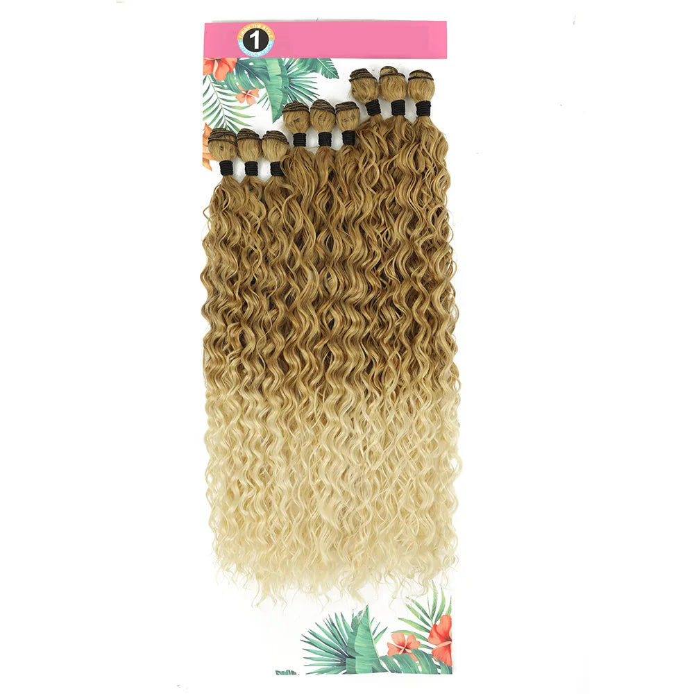 Deep Curly biofibre organique protéinée (9 pièces)